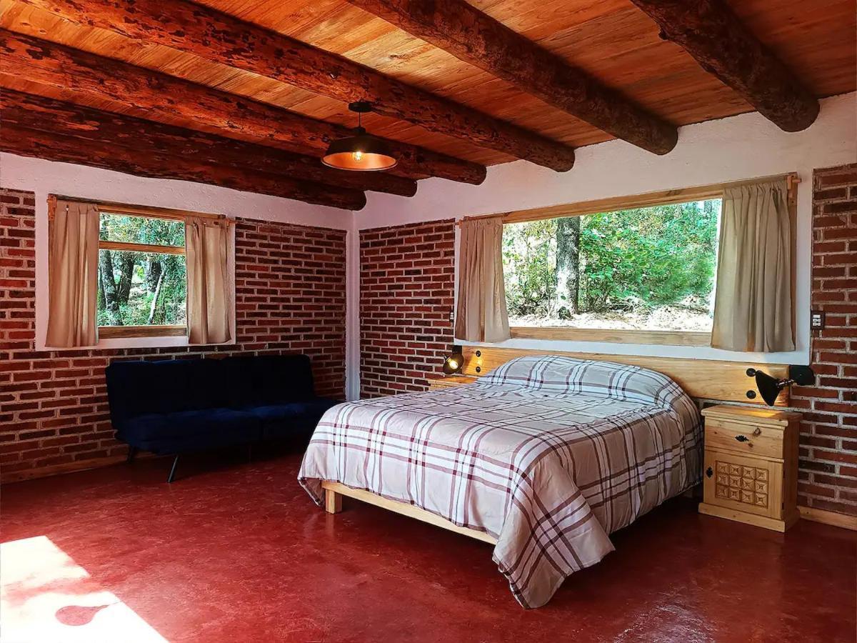 Cabaña para pareja en el bosque IB Acaxochitlán Exterior foto
