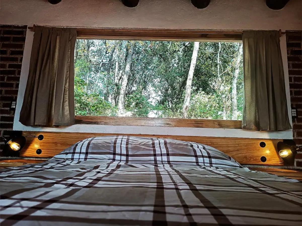 Cabaña para pareja en el bosque IB Acaxochitlán Exterior foto