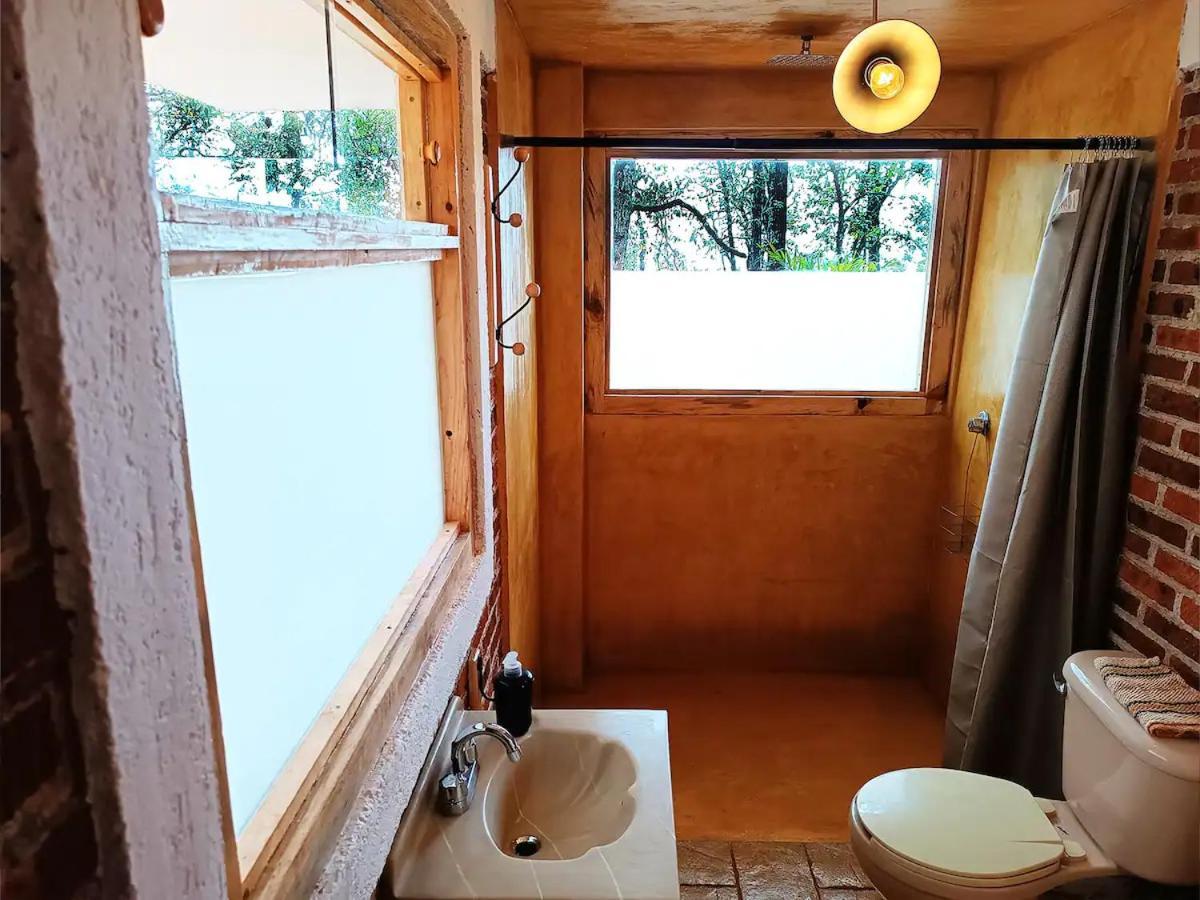 Cabaña para pareja en el bosque IB Acaxochitlán Exterior foto