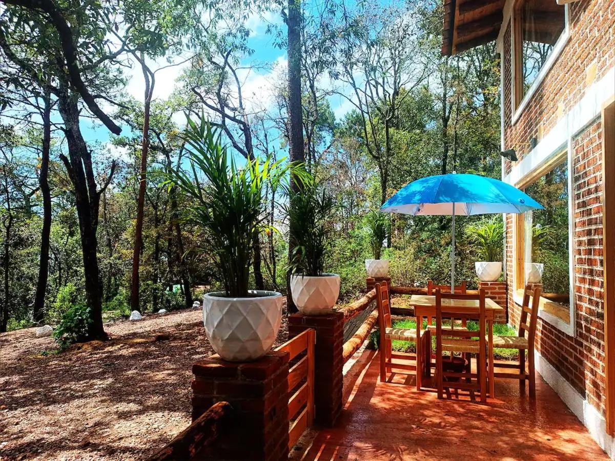 Cabaña para pareja en el bosque IB Acaxochitlán Exterior foto